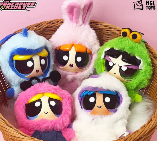 Power Puff Girls Fluffy Plush Doll toy doll