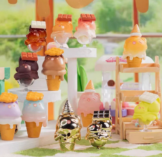 【SALE】Miao Cream bean,Cat Ice cream bean Toy doll