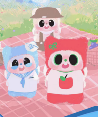 【SALE】Pitty fruity's paradise plush toy doll