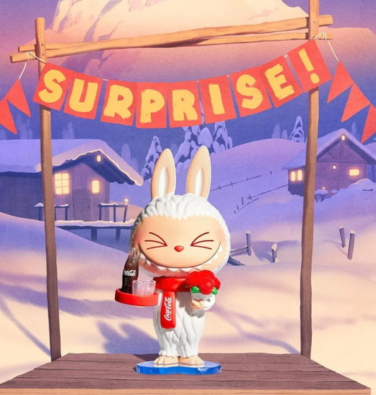 LABUBU THE MONSTERS-COCA COLA toy doll