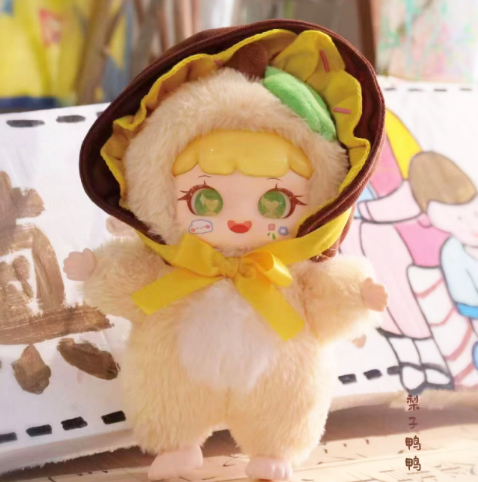 Manchao one sip of sweetness plush toy doll
