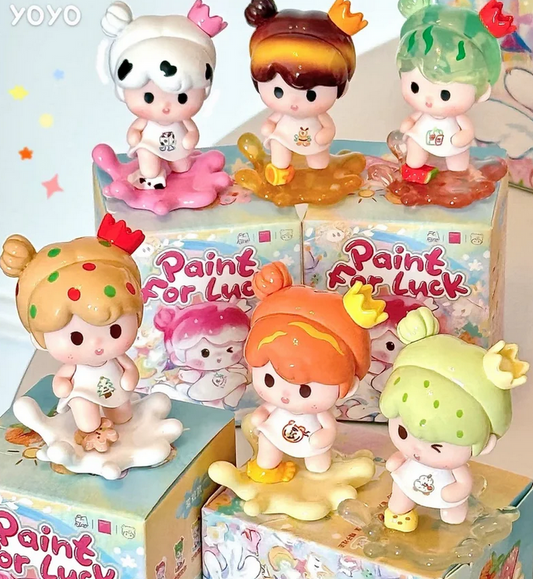 YOYO Paint For Luck Bean toy doll