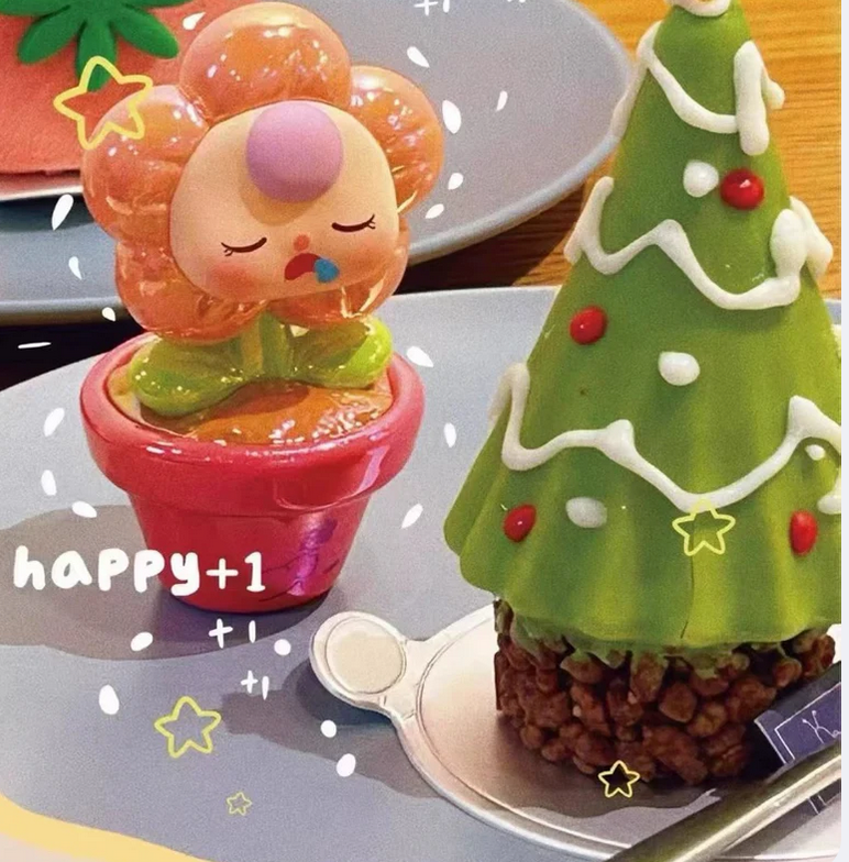 Baby three gift you flower bean toy doll