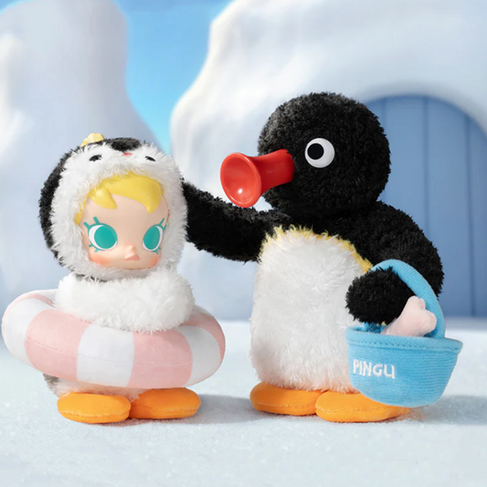 Baby Molly x Pingu Happy Fishing Series toy doll