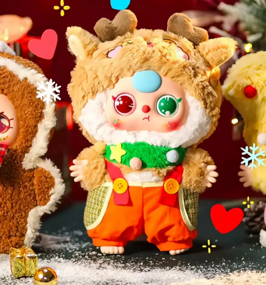 Baby Three Christmas 400% Plush toy doll