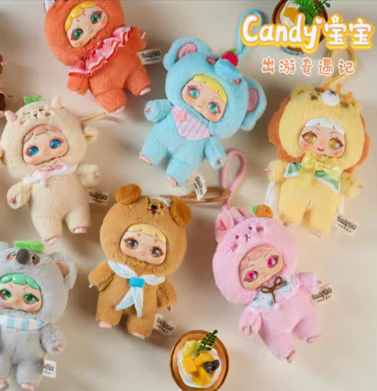 Candy baby's adventure plush toy doll
