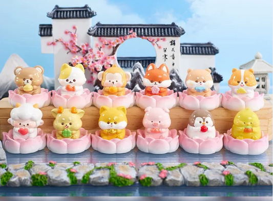 Lotus animal Bean toy doll