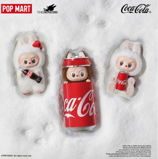 LABUBU The Monsters Coca Cola Vinyl Face Plush toy doll