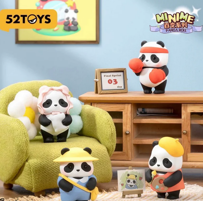 Panda Roll Minime Variety Mini Bean toy doll
