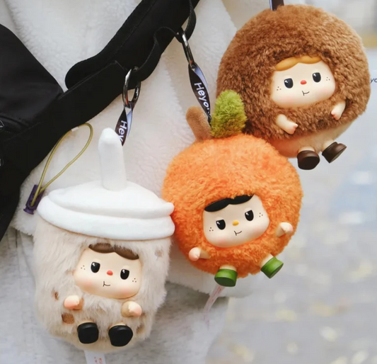 BAOBAO fireside tea party hand warmer plush toy doll