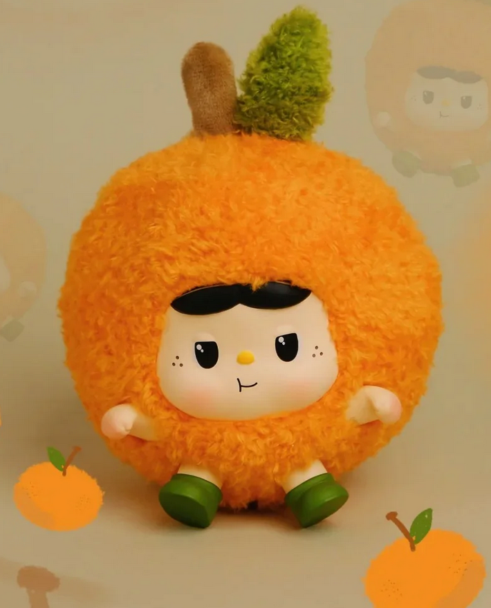 BAOBAO fireside tea party hand warmer plush toy doll