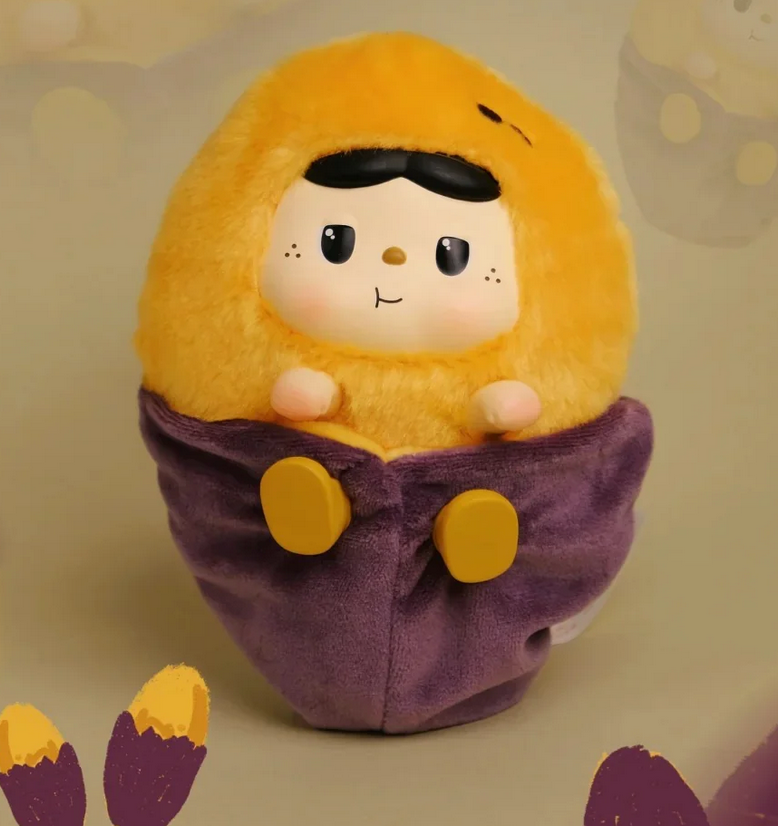BAOBAO fireside tea party hand warmer plush toy doll