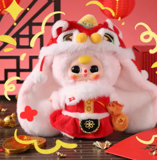 Baby Three New Year Plush toy doll