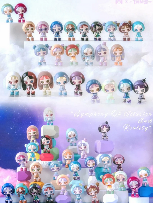 INN’S V2 Symphony Of Illusion Bean,4 Beans in 1 bag Toy Doll