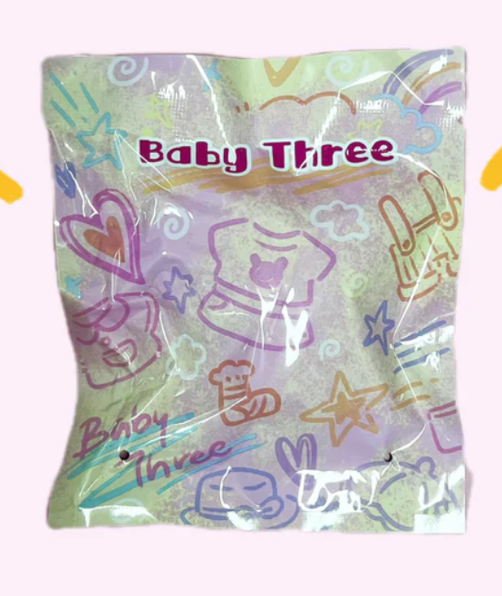 Baby Three clothes for mini size plush toy doll