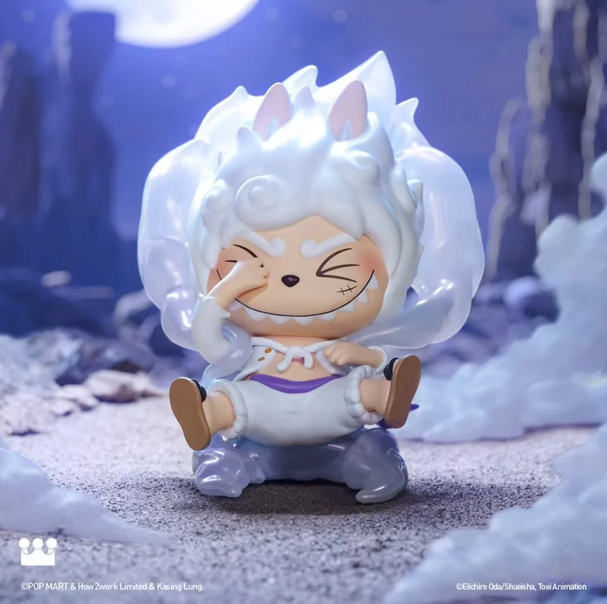 THE MONSTERS LABUBU × ONE PIECE Series figures toy doll