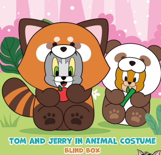 Tom and Jerry In Animal Costume Plush plush toy doll