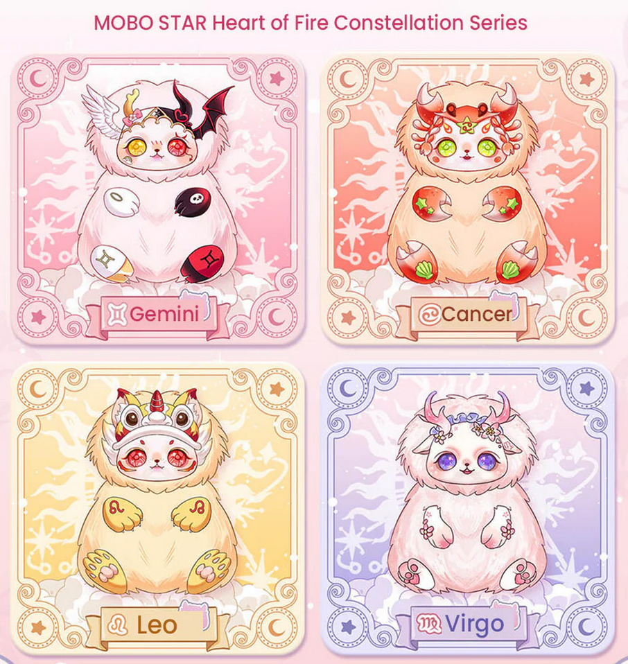 MOBO STAR V3 - Heart of Fire Constellation Plush Toy Doll