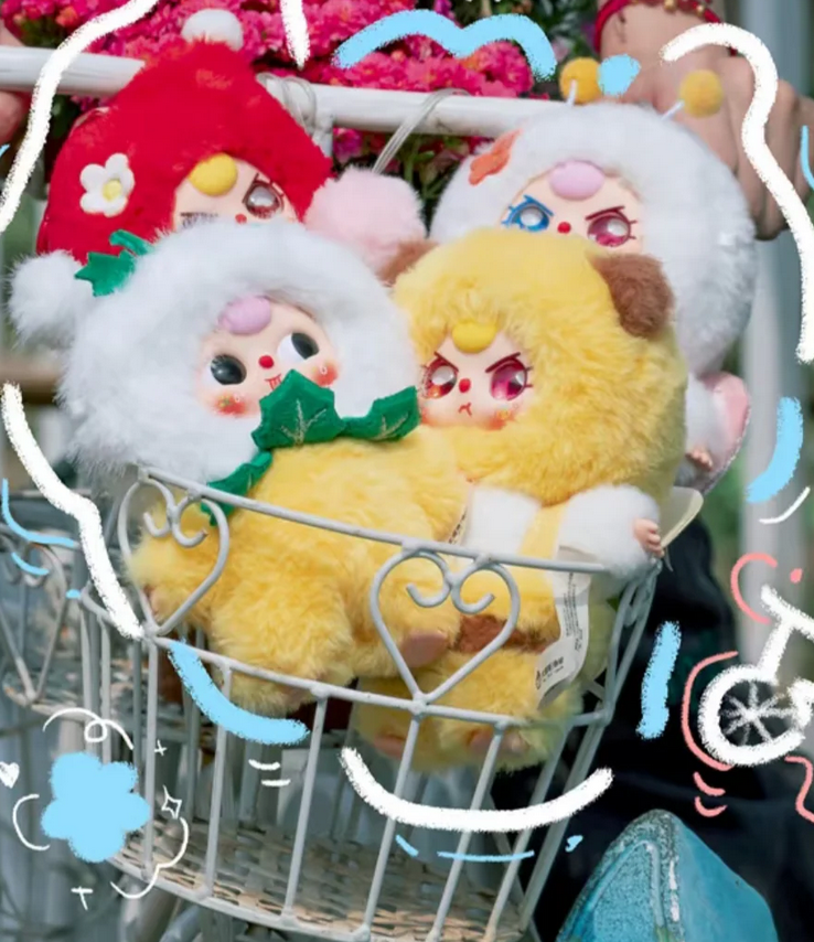 Baby Three Where is Spring Plush toy doll