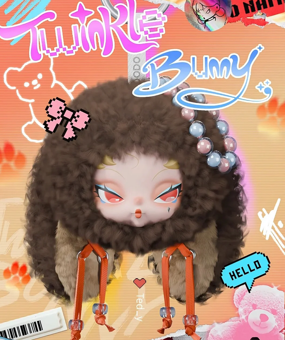 DODO NAMI Twinkle Bunny Plush Toy Doll