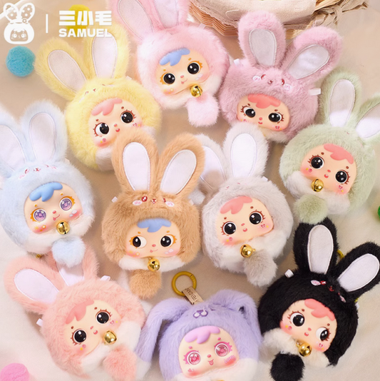 Tyke Three Samuel Mini Lucky Rabbit Plush Toy Doll