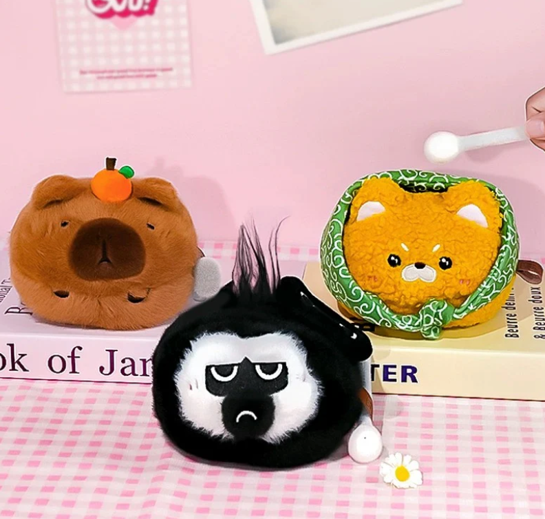 Little Wooden Fish Fluffy Plush toy doll