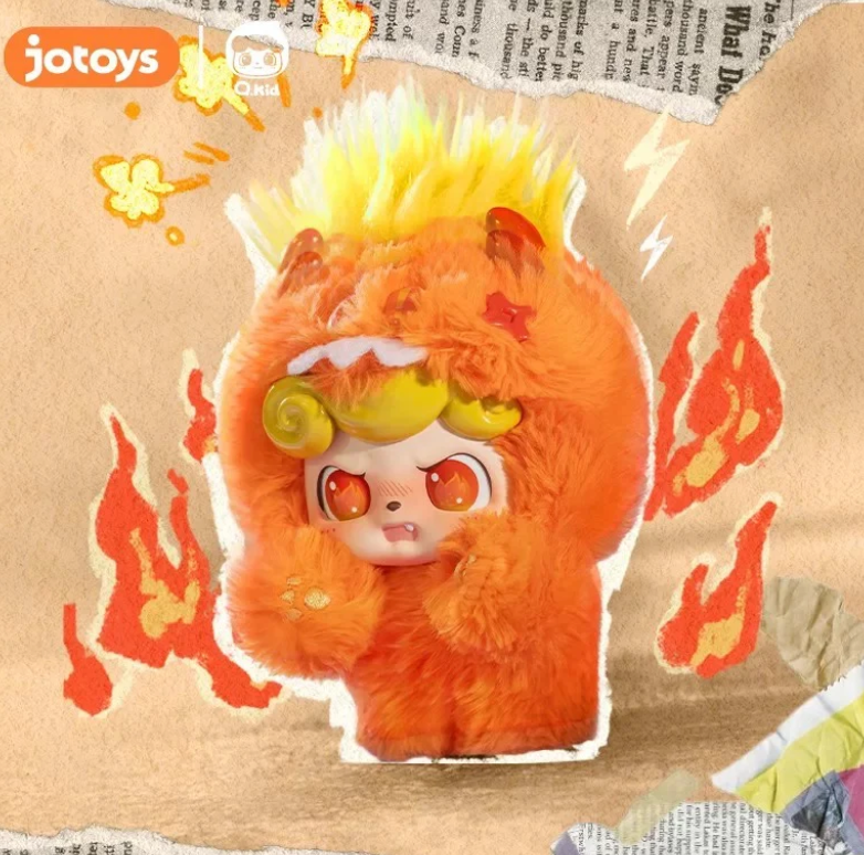 Q Kid Emotional Hairy Monsters Plush toy doll