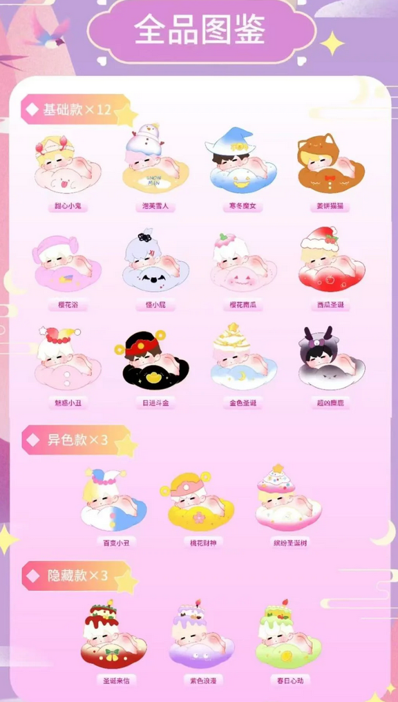 PEDUDU Cloud Party Colorful World Toy Doll