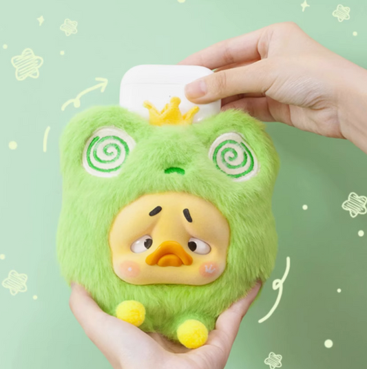 Upset Duck Fable Rebels Duck Plush Earphone Case toy doll