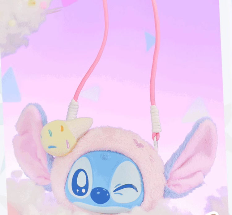 Stitch Easy Back Plush Crossbody Bag toy doll