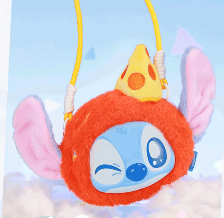 Stitch Easy Back Plush Crossbody Bag toy doll
