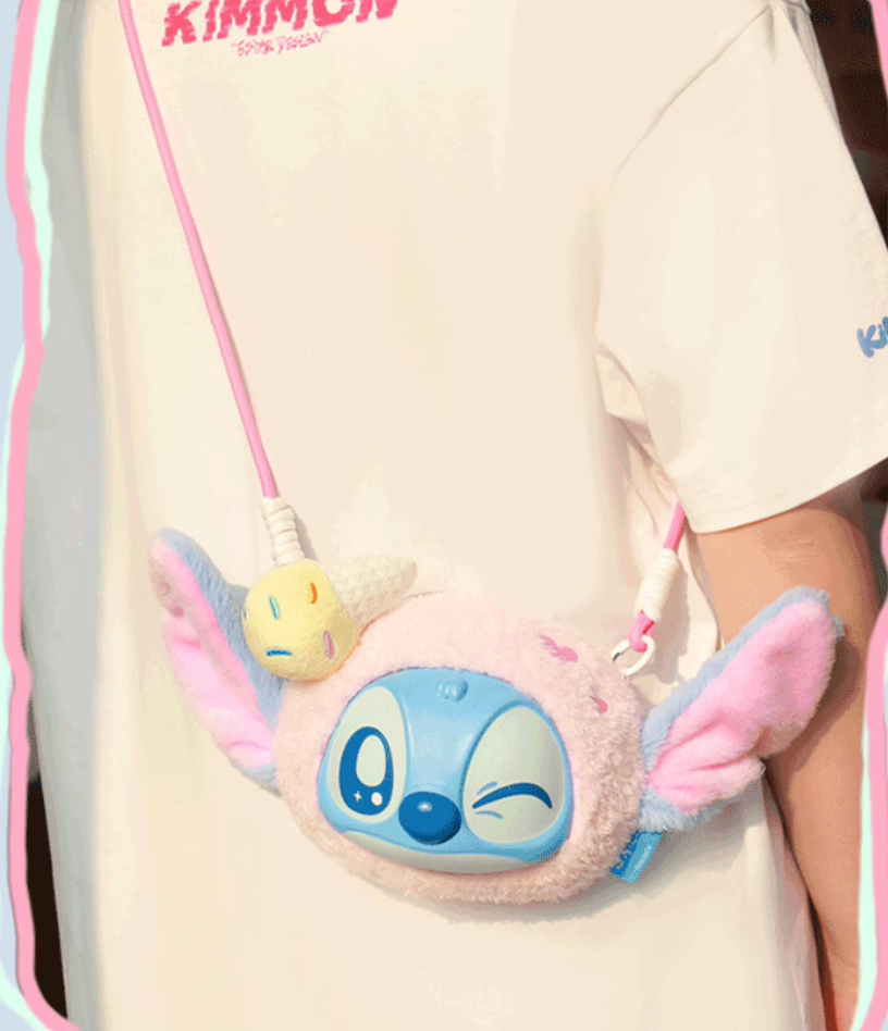 Stitch Easy Back Plush Crossbody Bag toy doll
