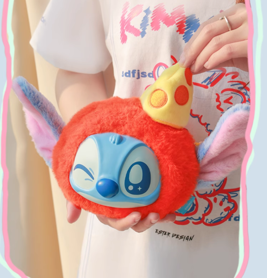 Stitch Easy Back Plush Crossbody Bag toy doll