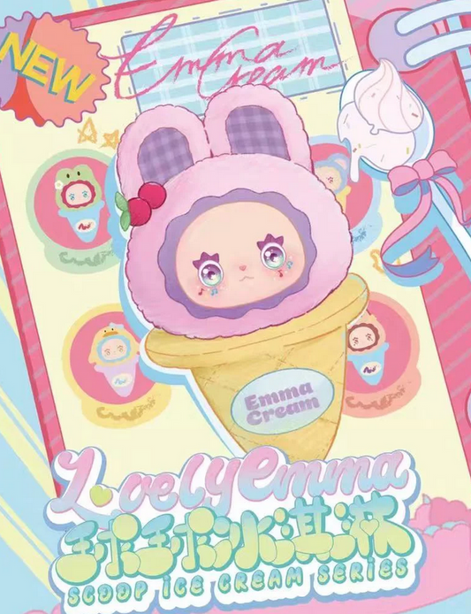 LOVE EMMA Scoop lce Cream Plush toy doll