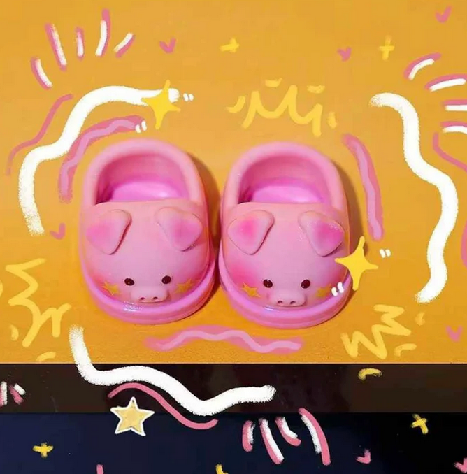 Baby Three 400% Plush Shoes toy doll