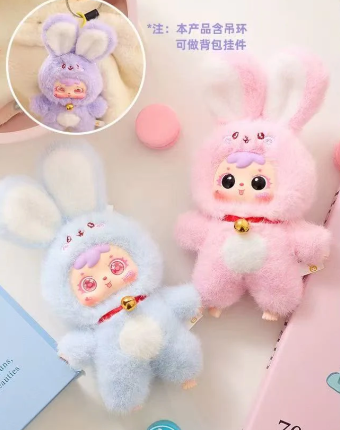Samuel Tyke Three Lucky Rabbit Park Plush toy doll