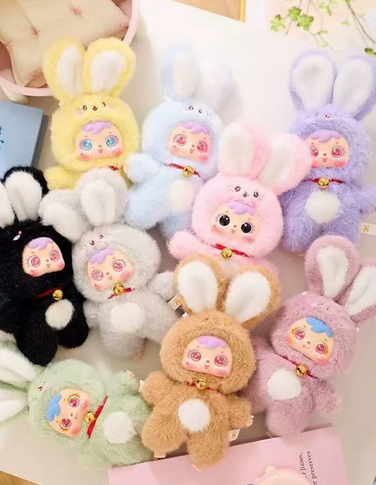 Samuel Tyke Three Lucky Rabbit Park Plush toy doll