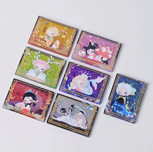 Dodo Nami Floating Mountains And Sea Liquid Fridge Magnet toy doll