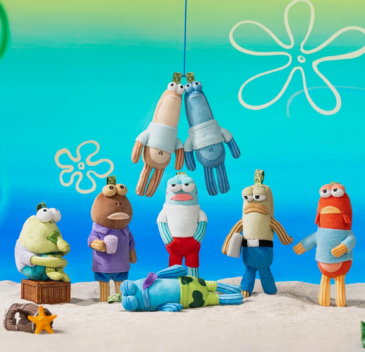 Bikini Bottom Buddies Whimsical Plush toy doll