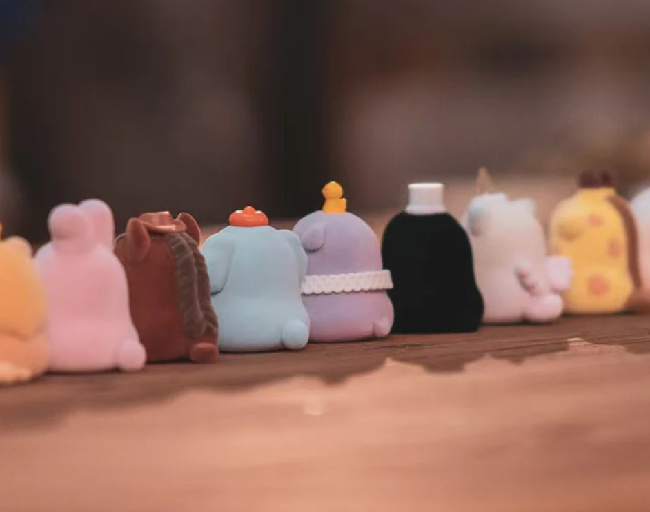 PUCKY Animal Beans toy doll