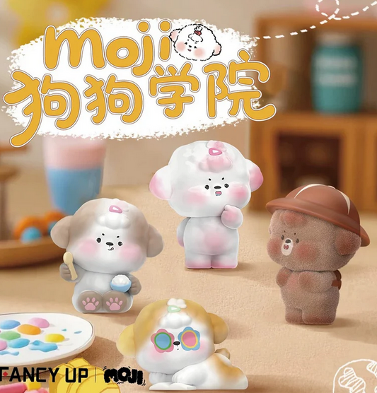 Moji Puppy Go To School Mini Bean toy doll
