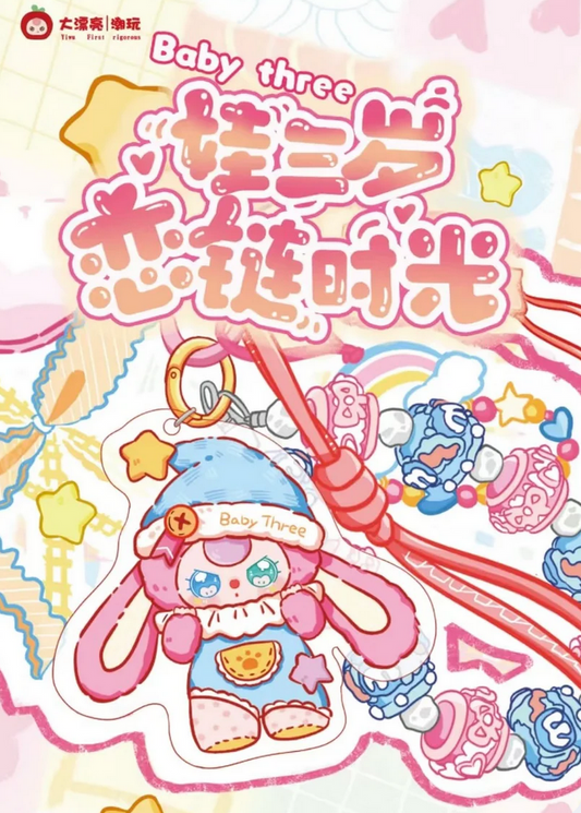 Baby Three Love Keychain Hour toy doll