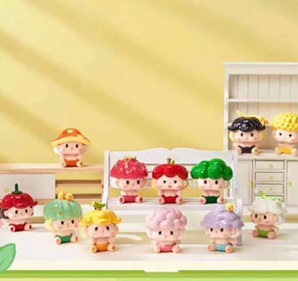 Baby Bean Eating Fruits Bean toy doll