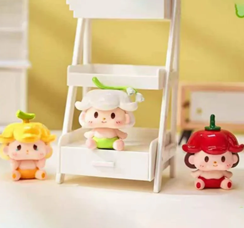 Baby Bean Eating Fruits Bean toy doll