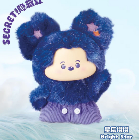 Mickey Head In Cloud Plush toy doll