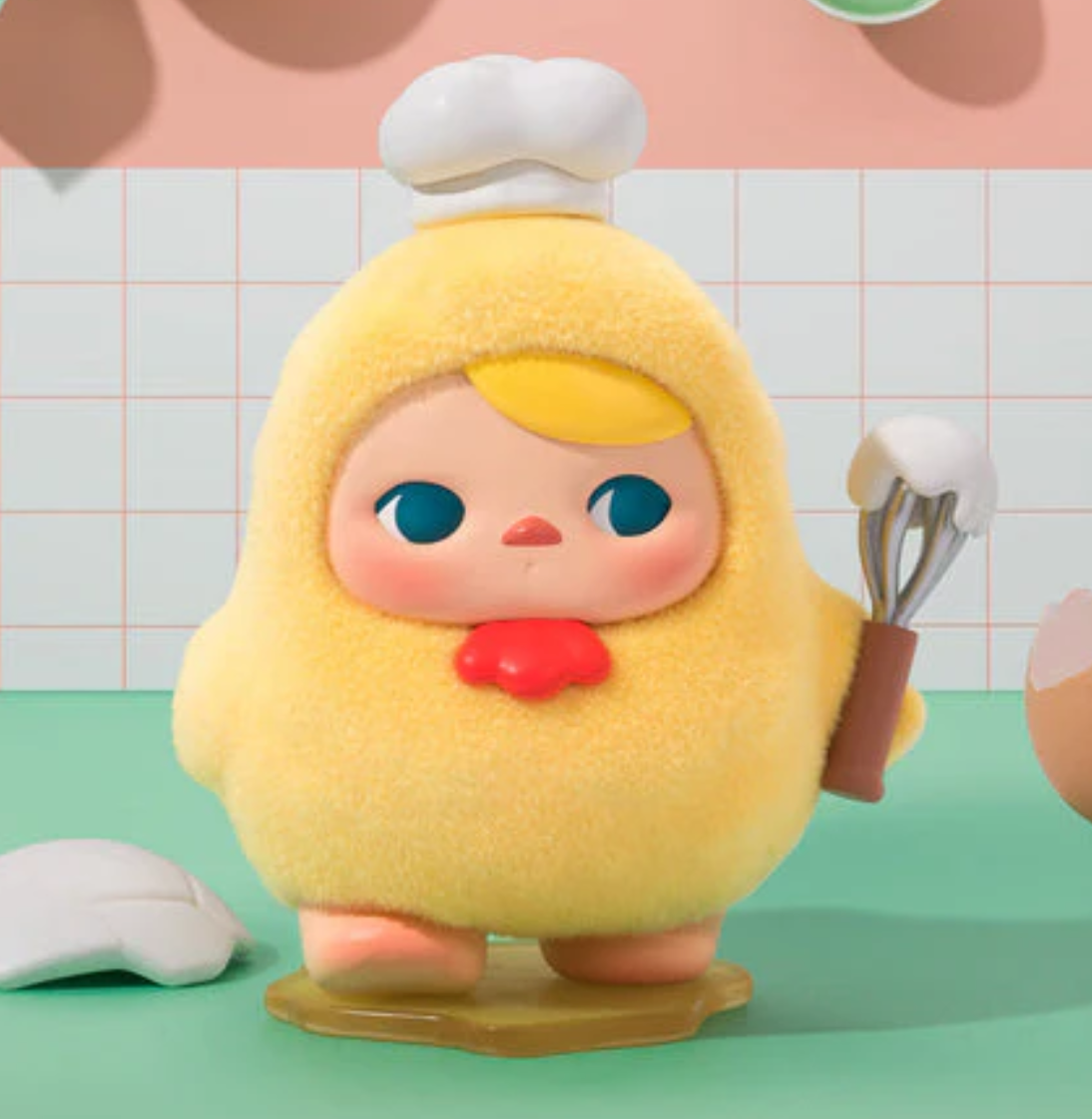 PUCKY Egg Beanie toy doll