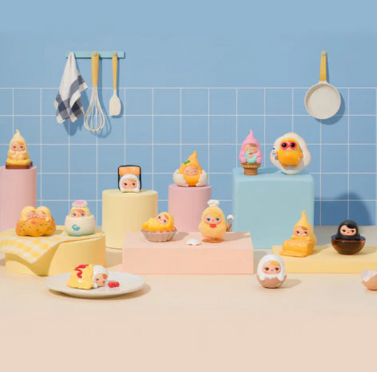 PUCKY Egg Beanie toy doll