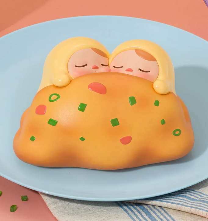 PUCKY Egg Beanie toy doll