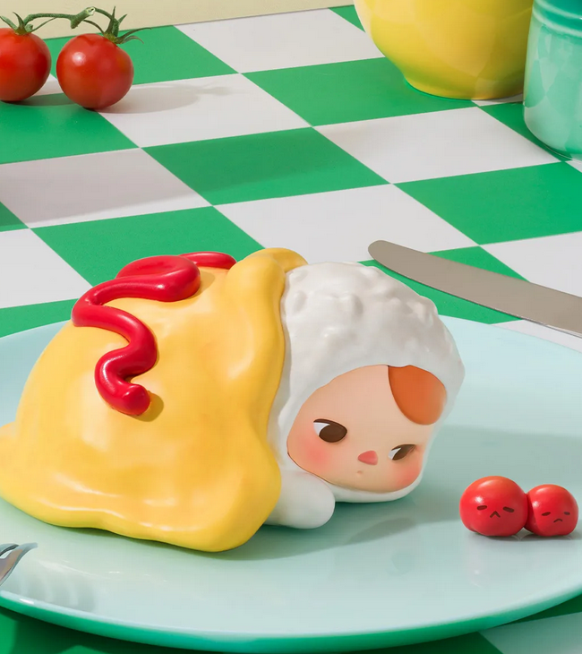 PUCKY Egg Beanie toy doll
