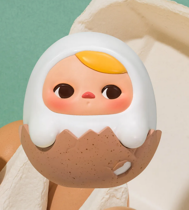 PUCKY Egg Beanie toy doll